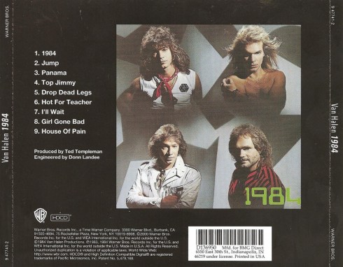 Van Halen - 1984 - Back