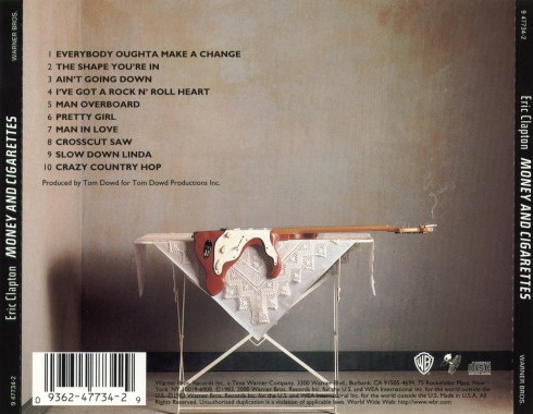 Eric Clapton - Money And Cigarettes - Back (3)
