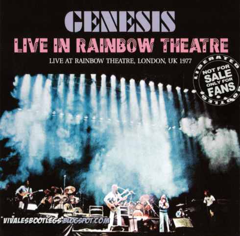 Genesis Live In Rainbow Theatre front