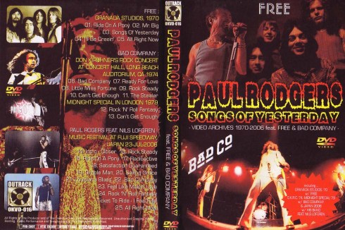 Paul Rodgers DVD Bootleg.