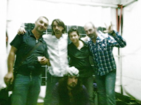 CC backstage alla festa delle liberta di Zocca 2011