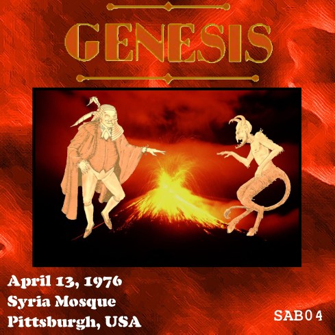 Genesis - 13-4-1976 SAB04 front