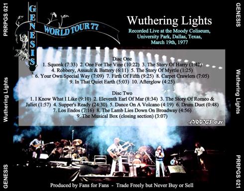 PRRPGS 021 Genesis 1977 03 19 Dallas Back