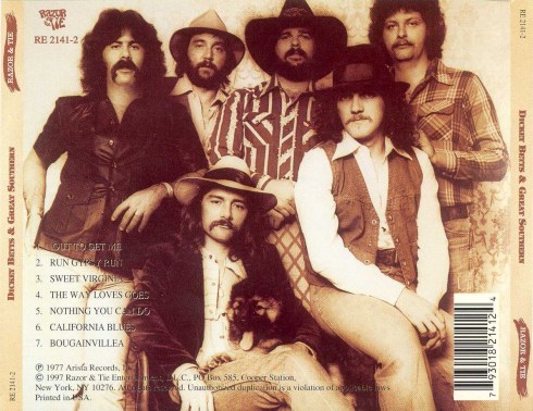 Dickey Betts & Great Southern - Dickey Betts & Great Southern - Back