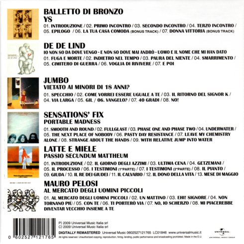 Progressive Italia 1 retro