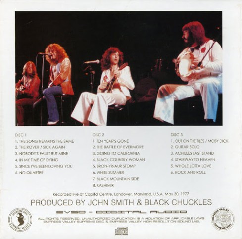 Led Zep Double Shot retro