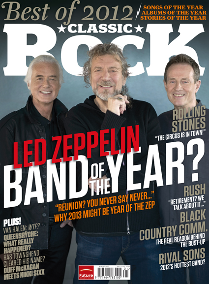 Classic Rock Led Zeppelin cover dec 2012