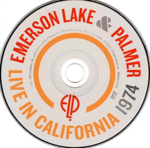 ELP Live In California 1974 cd   010