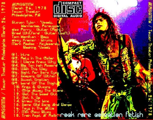 Aerosmith Philadelphia 26-03-1978