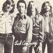 Bad Co da sx a dx Mick Ralphs, Paul Rodgers, Simon Kirke, Boz Burrell