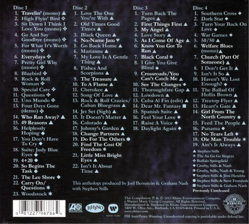 STEPHEN STILLS Carry On-Box Cover-Back - Copia