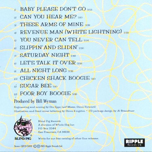 Willie And The Poor Boys - Willie And The Poor Boys - Inside