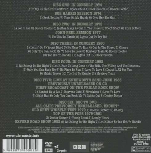 ufo BBC Box Set retro