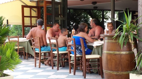 Russi senza bon ton - foto di LST