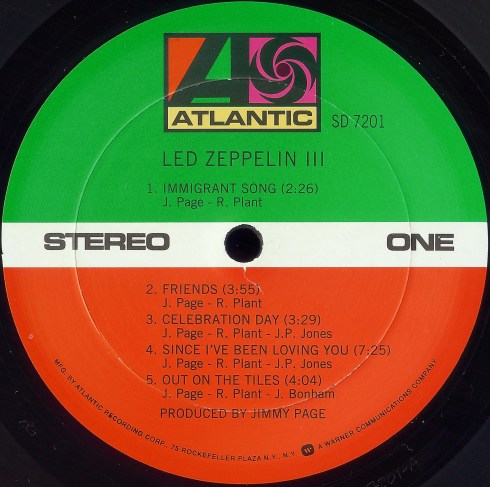Atlantic Led Zeppelin