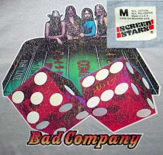 Bad Co vintage straight shooter t shirt