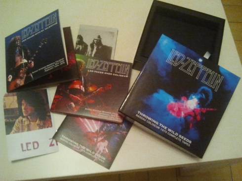 LZ Throwing The Wild Seeds box set - photo by Tim Tirelli