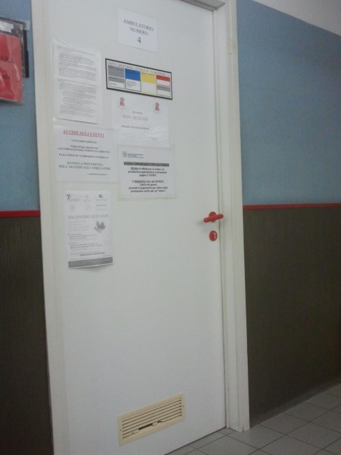 Geriatrics out-patients department at Mutina ex Estense Hospita (foto di TT)