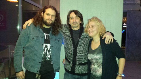 Matte, Tim, Maia: lo zio e i nipotastri spirituali (foto della groupie)