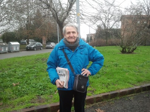 Brian enjoys the saturday morning (foto di TT)