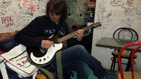 CATTIVA al Corallo 2014 - Tim Tirelli: backstage warm up (foto di Saura T.)