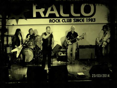 La CATTIVA al Corallo - 22 marzo 2014 da sx a dx: Lorenz-Lele-Pol-Saura-Tim