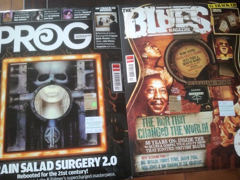 Prog mag ELP - Blues mag Uk Tour 