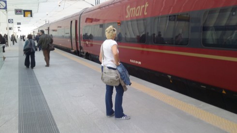 Groupie says goodbye to Italo Train (foto di TT)