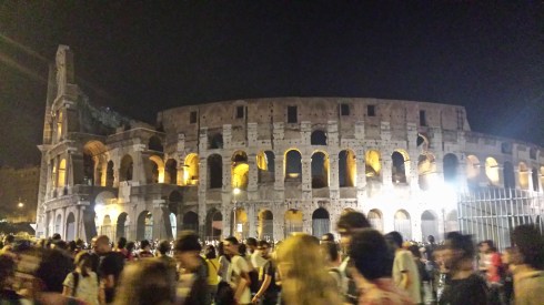 Roma, Anfiteatro Flavio, 22-6-2014 after the Stones (foto di Saura Terenziani)