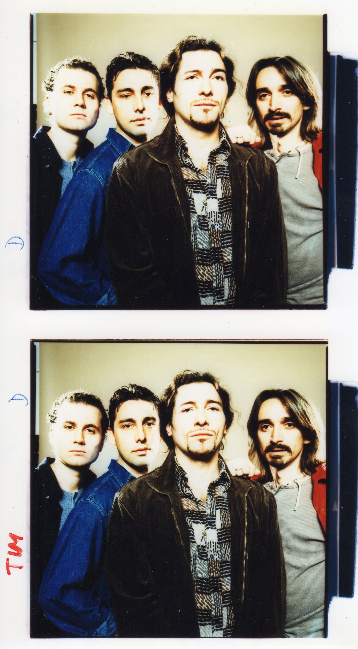 CATTIVA COMPAGNIA photosession autunno 1999