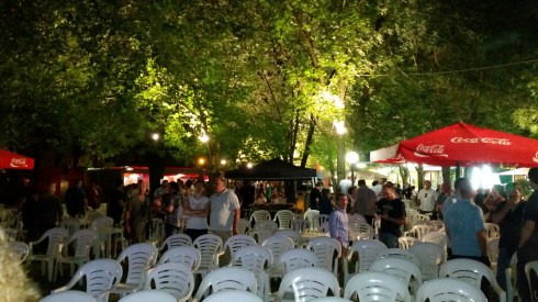 La location della festa PD di Mandrio (Correggio) -foto TT