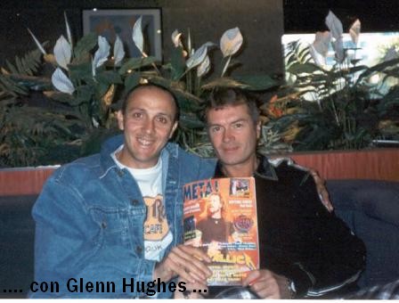 Gianni della Cioppa e Glenn Hughes
