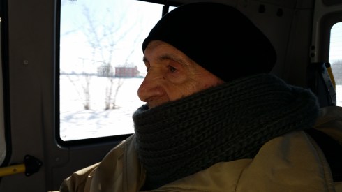 Il vecchio Brian imbacuccato - febbraio 2015 