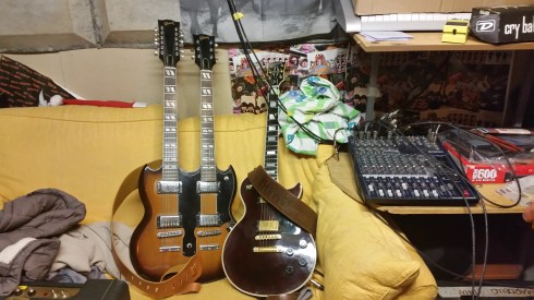 Tim's guitars