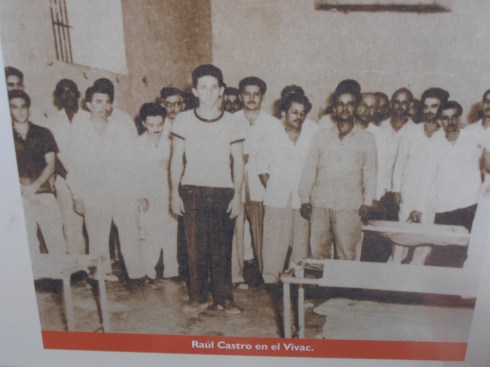 Raul Castro giovanissimo e imprigionato - Museo Moncada (photo Saura Terenziani)