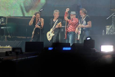 Campovolo 2015: Poggipollini, Ligabue, Mel Previte, Righetti