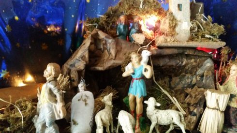 Presepe laico di TT 2016 - particolare: il Che e Fidel sulla Sierra Maestra
