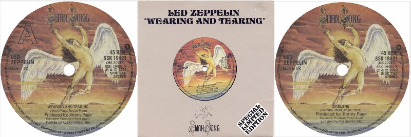 Led Zeppelin Special limited Edition Wearing And Tearing-Darlene
