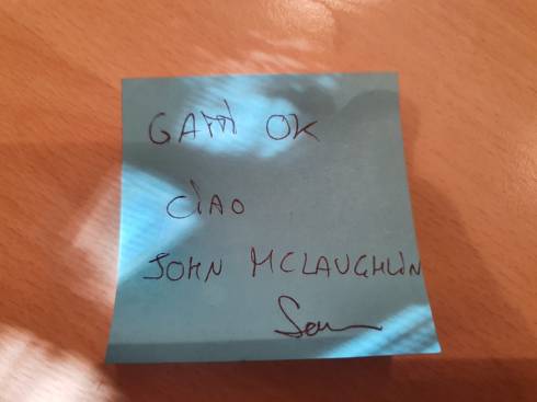 Bigliettino di Polly - settembre 2022 - foto TT