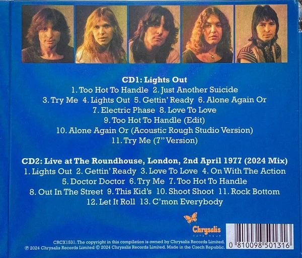 Ufo Lights Out 1977 - 2024 Edition b